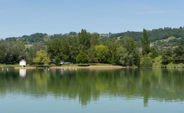 plan d'eau Rumilly Haute Savoie